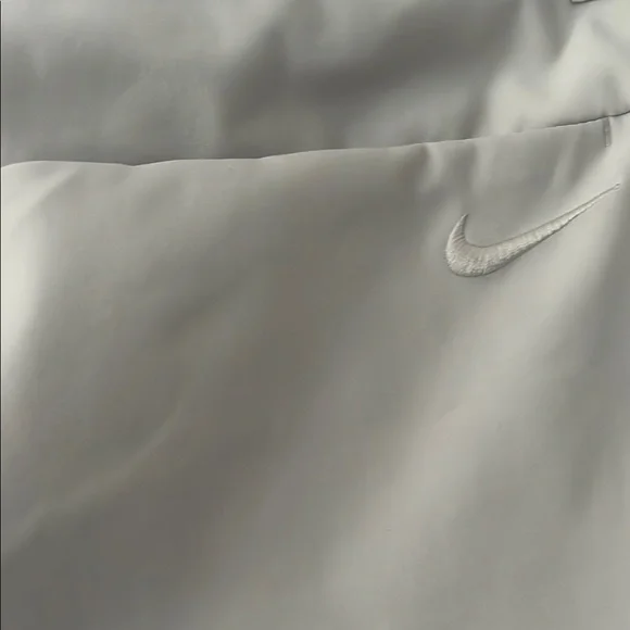 Cream color Nike Shorts with Tailored Flat Front Design - Picture 3 of 14